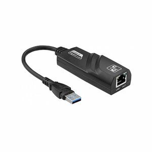 有線LANアダプター USB3.0 High-speed(ハイスピード) RJ45 USB3.0 変換アダプタ 10/100/1000 Mbps ギガビット USB32RJ45