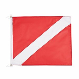  boat flag diving flag s cue ba diver flag signal flag 62x50cm kayak shuno-ke ring diving sea on sport BOTFLG5062