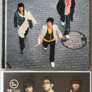美品【匿名配送・送料込み】SG WANNABE+ 4th『The Sentimental Chord』2007/04 韓国盤 CD・ 5th『MY FRIEND』2008/04 韓国盤 CD 2枚セット