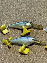 ■RAPALA■ラパラ・シャッドラップ 5cm×4個セット/SHAD RAP/オールド・OLD☆美品☆_画像3