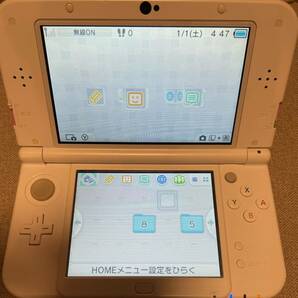 動作品 Nintendo new 3DSLL ピンク ホワイト NINTENDO の画像5