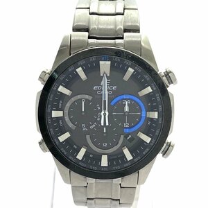 1 jpy start CASIO Casio EDIFICE Edifice EQW-T630 chronograph radio wave solar Tough Solar multiband 6 operation not yet verification 