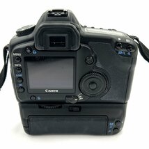 1円スタート Canon キャノン EOS 5D バッテリーグリップ BG-E4 ボディ フィルムカメラ ブラック 黒 一眼レフカメラ レトロ 動作未確認_画像2