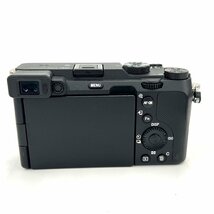 1円スタート SONY ソニー α7c ミラーレス一眼カメラ ILCE-7C FE4-5.6 28-60 ブラック 黒 デジタルカメラ デジカメ コンパクト 動作未確認_画像3