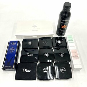 １円スタート コスメ まとめ14点 CHANEL シャネル Dior ディオール 等 エッセンシャルオイル パレット メイク 化粧品 レディース