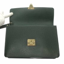 1円スタート LOUIS VUITTON ポシェット クラド M30194 タイガ エピセア セカンドバッグ クラッチバッグ ゴールド金具 グリーン メンズ_画像7