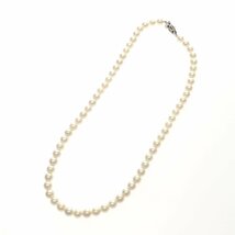 1円スタート 美品 アコヤ真珠 パールネックレス 2点セット 真珠 pearl SILVER シルバー 金具 アクセサリー レディース NGLソーティング_画像7