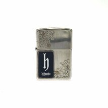 １円スタート Zippo ジッポー オイルライター DJ HONDA 1992 STERLING SILVER スターリングシルバー 火花〇 喫煙具 煙草グッズ 着火未確認_画像2