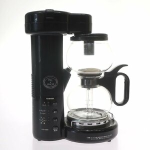 1 jpy start TOSHIBA Toshiba siphon type coffee maker HCS-45BM Mill & siphon black black consumer electronics electrical appliances operation not yet verification 