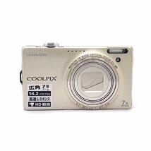 1円スタート デジタルカメラ まとめ2点セット Nikon ニコン COOLPIX クールピクス S6000 Canon キャノン IXY 200 PC2333 動作未確認_画像2