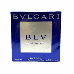 1 jpy start unopened perfume BVLGARI BVLGARY o-doto crack BLV blue POUR HOMME pool Homme EDT 100ml men's fragrance box attaching 
