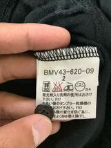 ほ1303 BURBERRY BLACK LABEL バーバリーブラックレーベル 半袖ポロシャツ 2 ブラック 日本製_画像4