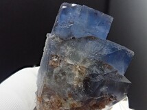 【ブラックフォレスト】美しいブルー　フローライト　蛍石　原石　標本_画像2
