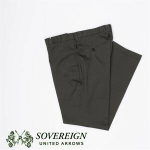 Sovereign チノパンツ オリーブグリーン トラウザーズ スラックス ジャケット スーツ ユナイテッドアローズ United Arrows お探しの方も