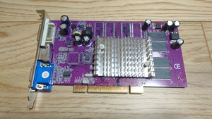 動作未確認 GFX5200-P128C nVIDIA GeforceFX5200 DDR128MB PCI