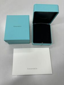 TIFFANY& Co. ティファニー ネックレス ジュエリーケース 空箱 封筒　