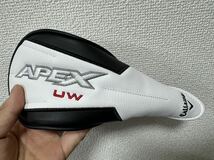 強弾道の組み合わせ Apex UW 2023 17° Kai'li White 70x カイリ ホワイト 純正ヘッドカバー Callaway キャロウェイ ユーティリティウッド_画像6