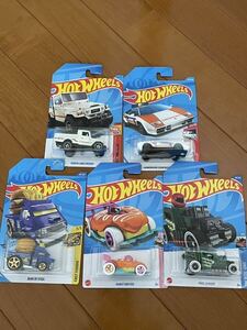 Hot Wheels ホットウィール ベーシック　レア　トレジャーハント　5台セット　④ ミニカー