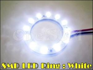 E8-2WT SMD LEDリング イカリング 白 VTZ250 CBX400F/550F CBR400F CB250T/250N/400T CB400N VF400 CB400SF/1000SF CB1100 CB1300SF 汎用