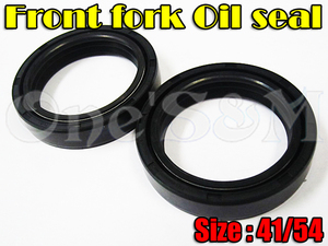 K6-4 41φ～54φ 41mm～54mm フロント フォーク オイルシール VTR250 NSR250R ホーネット250 600 CB400 CB400F CB400SF VTEC CBR400RR 汎用