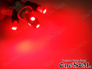 LED-K10RD スピードメーター タコメーター メーターパネル LEDメーター球 8個Set 赤 ZRX400 ZRXⅡ ZRX1100 ZRX1200R 対応
