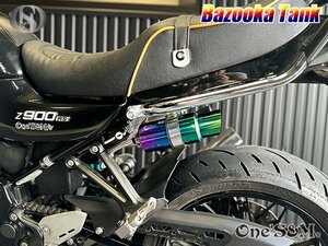 H6-1T ブリーザー バズーカタンク ステンレス製 ゼファー400 GPZ400F Ninja250R Ninja250L ZX-25R ZX-6R ZX-9R Z900RS GPZ900R 汎用