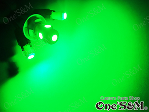LED-K10GR スピードメーター タコメーター メーターパネル LEDメーター球 8個Set 緑 ZRX400 ZRXⅡ ZRX1100 ZRX1200R 対応