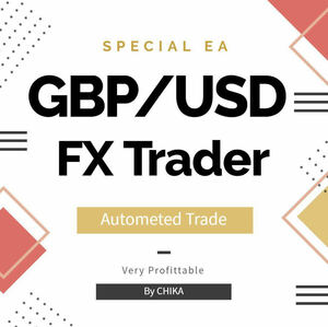 【セール中】FX EA MT4 - GBPUSD FX Trader（堅実運用タイプのExpert Advisor FX自動取引ソフト）