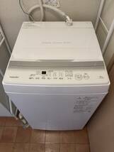 美品 動作品 TOSHIBA 洗濯機 AW-6GA2 6kg 2022年_画像1