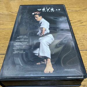 超貴重　浅井哲彦　空手道　上巻　VHS