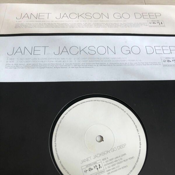 Janet jackson プロモレコード