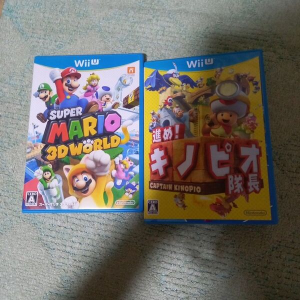 【お得】 スーパーマリオ3Dワールド 進めキノピオ隊長　 WiiU