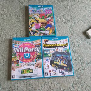 【お得】wiiパーティU NintendoLand　マリオパーティ10 WiiU