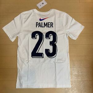 イングランド代表　パーマーネーム入り　Nike England Team Crest T-Shirt - White 2024-2025　PALMER　チェルシー