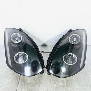  Nissan Sky Ran CPV35 ( LED / HID ) lighting ring inner black head light left right set 