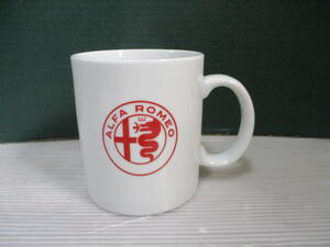  cheap postage * postage 60 size or outside fixed form 510 jpy * Alpha Romeo ALFA ROMEO/ mug glass original Novelty not for sale unused 