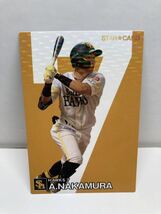 カルビー　プロ野球チップス　2024 ソフトバンクホークス　中村晃　スターカード_画像1