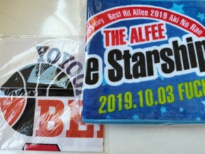 【★】THE ALFEE　45周年記念 ご当地マフラータオル（府中）　ABC　YOYOGI BELL'S　ハンカチ