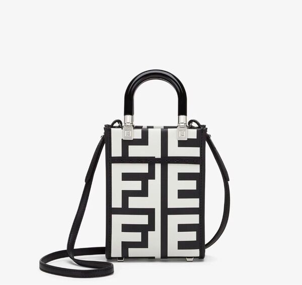 FENDI × MARC JACOBS FENDI ROMA柄 サンシャイン ミニ バッグ