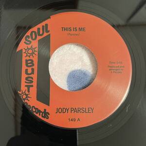 【333枚限定】【未発表曲】【7inch】◆即決◆中古■【Jody Parsley / This Is Me / I Don't Know】7インチ EP■soul funk mellow groove