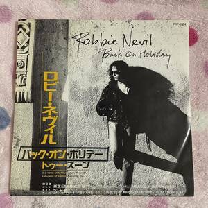 【白盤 見本盤】【7inch】◆即決◆中古■【Robbie Nevil / Back on holiday ロビーネヴィル / バックオンホリデー】7インチ EP■PPP1324