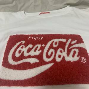 Coca Cola! コカコーラ! ロゴ! ワッペン! 企業! 半袖TEE! Tシャツ! SIZE XL