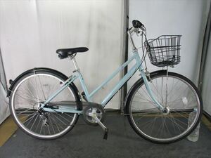 D500* limitation special price service being completed * Bridgestone Villetta* used bicycle [26 -inch light blue aluminium frame ] we wait for the tender (*^v^*)