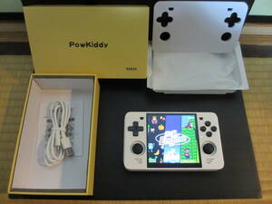 PowKiddy[RGB30] white JEL OS 32GB unused . close condition goods 