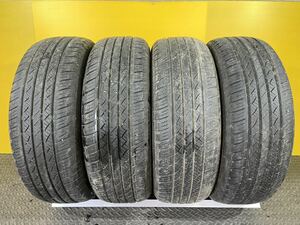 T1028 中古タイヤ 225/65R17 MAXTREK SIERRA S6 マックストレック 夏タイヤ サマータイヤ バリ溝 2022年製 4本セット