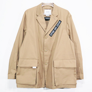 UNDERCOVER アンダーカバー x WTAPS ダブルタップス 21AW JT/JACKET/COPO.TWILL.UNDERCOVER ツイル ジャケット ベージュ アウター Mayz