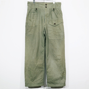 VISVIM ビズビム 21AW CORONEL PANTS DMGD 0121205008013 ヴィズヴィム コロネル パンツ オリーブ ボトムス Mayz