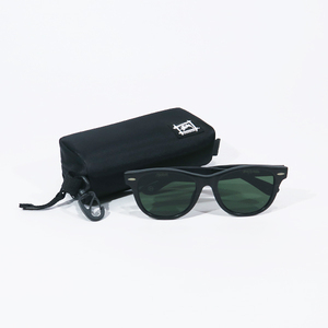 STUSSY Stussy x the POOL aoyama The pool blue yamaglasses HIROSHIglasizhirosi mat black sunglasses glasses Mayz