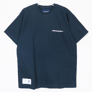 DESCENDANT ディセンダント 22SS UPWIND SS 221ATDS-STM10S アップウィンド ショートスリーブ Tシャツ ネイビー カットソー 半袖 Mayz