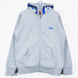 SUPREME シュプリーム 07AW WORLD FAMOUS HOODIE ワールド フェイマス フーディー グレー トップス ジップアップ パーカー Mayz